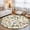 Beige, variant on Entwined Vine Washable Small Entryway Area Rugs 2'x3', Vintage Rustic Floral Yellow Blue Flower Green Leaf Washable Throw Rug Non-Slip Sturdy Edge Binding Carpet for Front Door Floor Room Entry