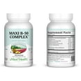thumbnail image 6 of Maxi Health B-50 Complex – High Potency Vitamin B-Complex Supplement for Energy & Metabolism – 100 Capsules, 6 of 7