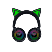 Razer Kraken Kitty V3 Pro Wireless RGB Kitty Headset for Gaming and Streaming, Black