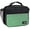 Heather Green, variant on OPUX Insulated Lunch Bag for Kids, Reusable Lunch Box for School with Leakproof Lining, Compact Soft Cooler Tote for Boys & Girls, Front Pocket, Mesh Side Bottle Holder (Heather Red)