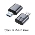 thumbnail image 2 of Methold Adaptador USB 3,1 de disco duro móvil para teléfono, convertidor de carga de aleación de aluminio de Audio y vídeo portátil, Teléfono y Comunicación Tipo 1, 2 of 6