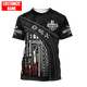 thumbnail image 1 of Camiseta de moda de verano para hombre, camisa con nombre personalizado mecánico en 3D, estampado en toda la prenda, informal, deportiva, DW47, 2022Adult size M Gao Jinjia LED, 1 of 2