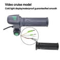 thumbnail image 2 of E-Bike Throttle Grip Electric Scooter Throttle Grips With Keys Cruise Button Keys Start Mingyqi, 2 of 8