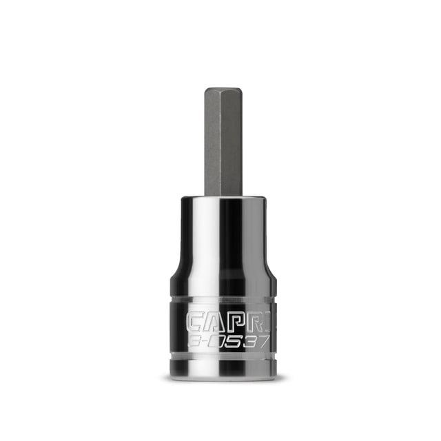 Dado punta hexagonal Capri Tools de 6 mm con encastre de 3/8 pulgadas