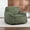 Green, variant on Green Corduroy Bean Bag Chair with Armrests, 38.6 x 37.8 x 29.5 in for Living Room