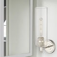 thumbnail image 2 of Innovations Lighting  Crown Point - 1 Light 12" Wall-Mounted Sconce Clear/Polished Nickel, 2 of 2