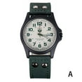 thumbnail image 3 of ZOUBAOQ Mens Military Leather Date Quartz Analog Army Casual Dress Wrist Watches NEW, 3 of 9