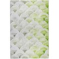thumbnail image 2 of Addison Rugs Dream Shag Premium Machine Washable Transitional Arches Green Rectangle Rug, 3' x 5', 2 of 8