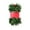 A, variant on Artificial Christmas Garland Greenery - Non-Lit Soft Green Pine Vine with Red Berries for Holiday Decor, Twistable Garland for Indoor Outdoor Xmas Tree, Staircase, Fireplace, Party Wedding Decoration