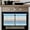 Brown Blue, variant on Teal Brown Striped Kitchen Towels Set of 4, Water Absorbent Dish Towel, Farmhouse Stripes Simple Art Decorative Hand Towels - Quick Drying Cloth for Cooking Baking, 18x28 Inch
