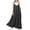 Black, variant on JFHHQ Garden Dress Women's Solid Color V Neck Backless Casual Midi Dress Loose Fit Summer Dress XXL Beige