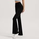 thumbnail image 4 of Pincandy Women's Solid Color High Waist Elastic Waist Yoga Pants, Flared Hem, Casual & Fitness Activities, 4 of 4