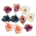 thumbnail image 2 of 10 piezas 5,5 cm rosas artificial cabezas botón de flor decoración de la habitación de , mezclado Yotijar Cabeza de flor, 2 of 10