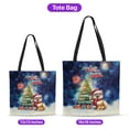 thumbnail image 5 of Merry Christmas and Happy New Year Santa Pomeranian Holiday Xmas Winter 2025 All Over Print 3D Canvas Tote Bag Pom Dog Lover Gifts Reusable Handbag - 00024, 5 of 5