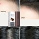 thumbnail image 3 of Polvos para la línea del cabello con ingredientes de cera de abejas. Cubre canas y rellena raíces ralas. Mezcla natural, fácil de aplicar. Compacto portátil para retoques de peinado sobre la marcha, 3 of 7