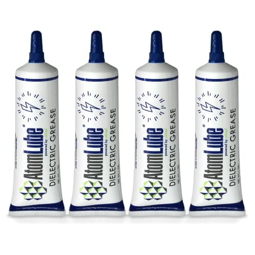 AtomLube Dielectric Grease, 4Pack 1oz Tube Waterproof Dielectric