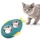 thumbnail image 4 of Cute 2 in 1 Water and Food Bowl Antideslizante Pet Feeder Cachorro Perros Verde Zulema Dispensador de tazón para mascotas, 4 of 8