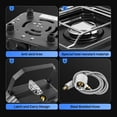 thumbnail image 2 of 2-Burner Propane Stove with Griddle and Carrying Bag, Portable Foldable Camping Stove with 2 Adjustable Burners 16000 BTUs,for Camping Tailgating Essentials Gear, 2 of 7