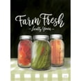 thumbnail image 2 of House Fenway 19x24 White Modern Wood Framed Museum Art Print Titled - Farm Fresh Veggies, 2 of 4