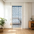 thumbnail image 1 of Rose Thread Beaded Curtain 39x79 inches Door Curtain Room Divider Tassel Beaded Arch Curtain for Window and Door Designs Suitable for Bedroom Closets and Home, 1 of 6
