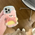 thumbnail image 2 of Case for iPhone 15 Pro Max,Kawaii Phone Cases 3D Silicone Cartoon Retro Phone Mirror Fun Cute Case Soft Rubber Shockproof Protective Case Women Girls for iPhone 15 Pro Max, 2 of 7