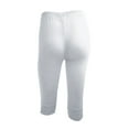 thumbnail image 3 of BXINGOHAI High Waisted Capri Leggings for Women Soft Slim Yoga Pants for Running Cycling Workout Under 5, 3 of 5