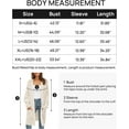 thumbnail image 6 of Women's Fall Long Batwing Sleeve Open Front Chunky Knit Cardigan Sweater, 6 of 10