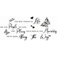 thumbnail image 2 of Life Theme Quotes Wall Sticker "The Best Things in Life are The People We Love" Vinyl Inspirational Quote Wall Art Butterfly Wall Art Decals for Living Room Bedroom Home Decor 15"x32", 2 of 8