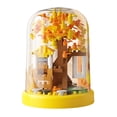 thumbnail image 2 of Valentine's Day Tree House 4 Season Tree House Bonsai Tree House Building Toy Flowers Set Ideas Building Blocks Complete with Dust Cover, DIY Flower Building Toy Sets Miniature Tree House Building, 2 of 6
