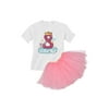 Awkward Styles 8th Birthday Shirt Girl Dress Outfit Birthday Princess T-Shirt Tutu Skirt Set