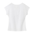 thumbnail image 1 of Camiseta para Mujer, Trajes, Ropa, Señoras, Camiseta Básica para Vacaciones, Trabajo, M, 1 of 8