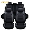 thumbnail image 4 of OTOEZ Leather Car Seat Cover Universal 5 Seats Full Set Front Rear Seat Protector, 4 of 10