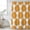 Orange, variant on Orange Dahlia Shower Curtain, Waterproof Shower Curtains for Bathroom, Farmhouse Abstract Gray Floral Flowers Washable Fabric Bathtub Curtain Set Bath Decor with 12 Hooks Long 72"x84"
