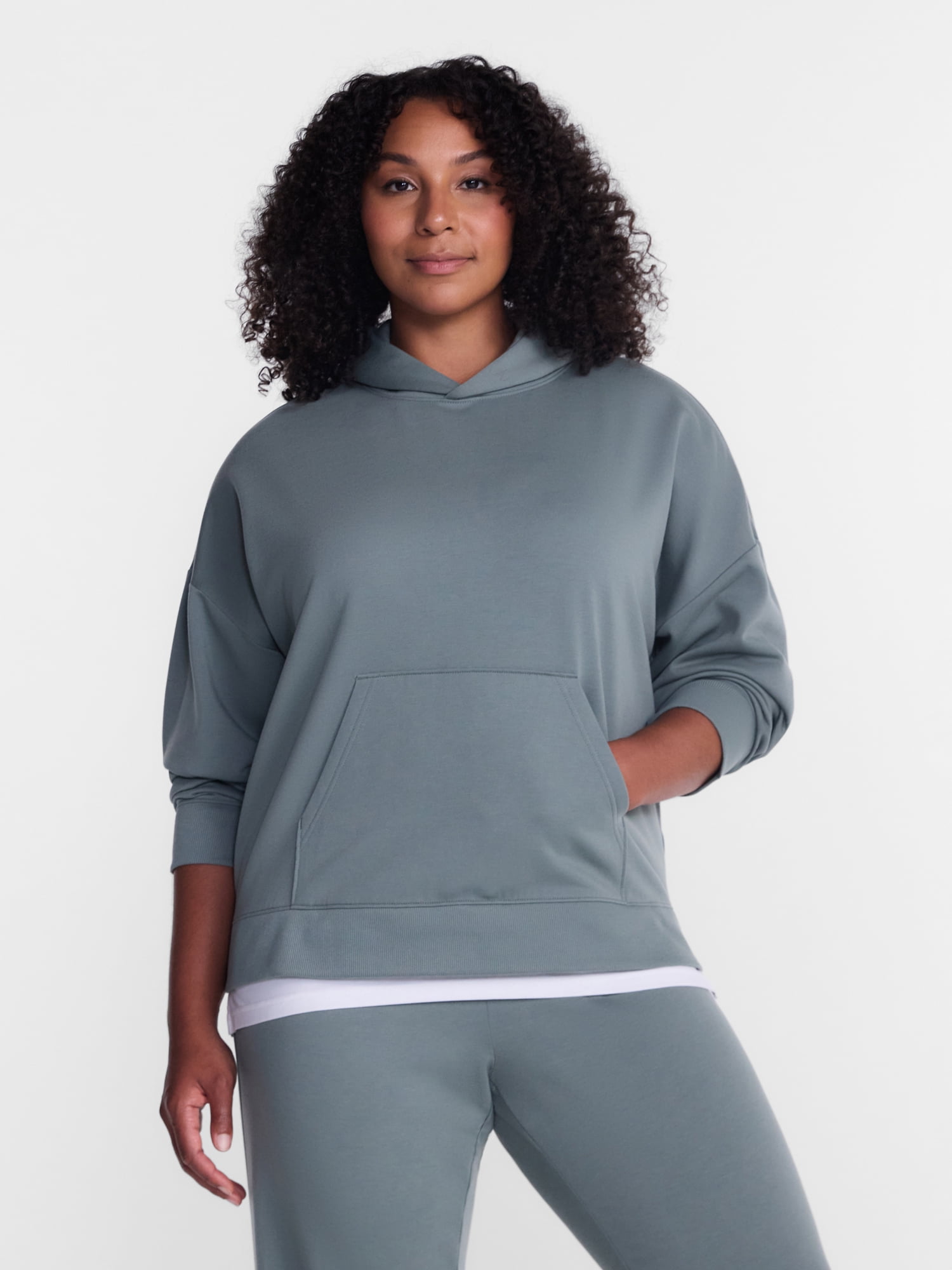 Athletic Works Women's and Women's Plus Super Soft Fleece Hoodie, Sizes XS-4X