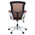 thumbnail image 4 of Modway Attainment Modern Style Vinyl Office Chair in Tan Finish, 4 of 8
