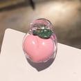 thumbnail image 4 of Tnobhg Women Hair Clip Fruit Shape Smooth Anti-slip Anti-crack Portable Hair Decoration Sweet Color Peach Tomato Orange Shape Bangs Organization Clip Hair Accessories, 4 of 7