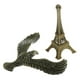 thumbnail image 4 of Maqueta de torre metálica para oficina, decoración, juguete para niños y adolescentes, regalo, manualidades. bronce 12cm, 4 of 9