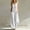 Gray, variant on Casual Summer Sleeveless Jumpsuit With V-Neck Button Front And Striped Pattern, Solid Loose Fit