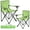 Fruit Green, variant on WEIDIORME 2-Pack Collapsible Camping Chairs with Carry Bag, Fruit Green