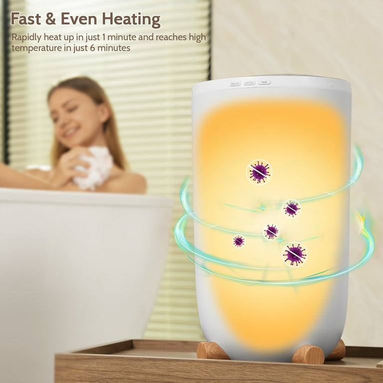 Keenray Towel Warmer for Bathroom, Luxury Towel Warmer Bucket with