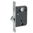 thumbnail image 2 of Door Lock,Sliding Door Lock Handle Anti-Theft with Keys for Barn Wood Furniture Hardware(Sliver), 2 of 8