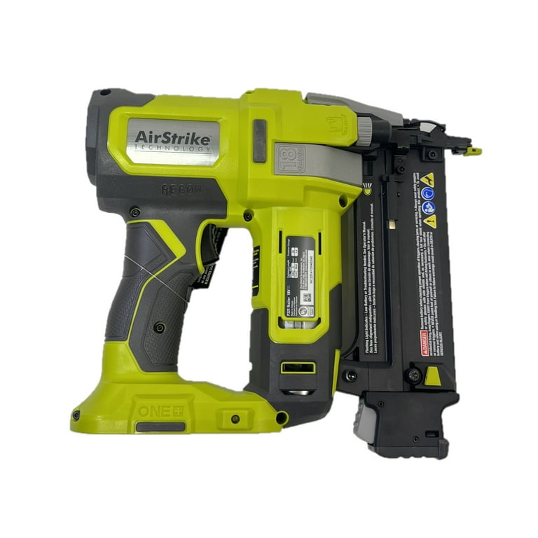 RYOBI 18V ONE+ AirStrike Brad Nailer 18GA Kit, Cordless