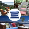 thumbnail image 6 of 20x20 Inch Black and White Stripe Throw Pillow Covers Outdoor Waterproof Polyester for Patio Furniture Tent Outside Set of 4, 6 of 6