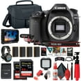thumbnail image 1 of Canon EOS 80D Appareil Photo Reflex Numérique (Boîtier Seulement) (1263C004) + Moniteur 4K + Micro + Plus (Modèle International), 1 of 6