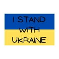 thumbnail image 3 of CafePress - I Stand With Ukraine Pajamas - Women's Short Sleeve Print T-Shirt and Pants Light Cotton Pajama Set, 3 of 7