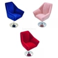 thumbnail image 1 of Sillón de Silla de Flocado 1:12 Muebles de Sala de Estar Rojo+Sillón de Silla de Flocado 1:12 Mueble Baoblaze sillas de casa de muñecas, 1 of 8