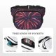thumbnail image 5 of Balery Fireworks3 Mochila Cinturón para Mujeres y Hombres, Bolsa de Cintura Impermeable de Doble Capa con Correa, 5 of 9