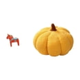 thumbnail image 1 of Adorno De Peluche De Calabaza Con Forma De Caballo Dalecarlian Sueco. Escultura Coleccionable De Animal. Cojín Decorativo Para Estantería, Sofá, Cama, Dormitorio, Entrada, Armario., 1 of 8