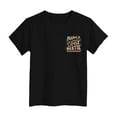 thumbnail image 6 of Ymyiu Toddler T Shirts Girls Short Sleeve Girls T Shirts Short Sleeve Kids Summer Tops Soft Casual Crewneck Basic Tees Size 9-10 Years(Black, 9-10 Years), 6 of 6