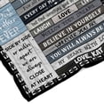 thumbnail image 3 of Customizaholic Personalized Blanket, Custom Name Blanket, Customizable Blanket, Brother Blanket, Brother Gifts From Sister, Brother Gift, 3 of 8
